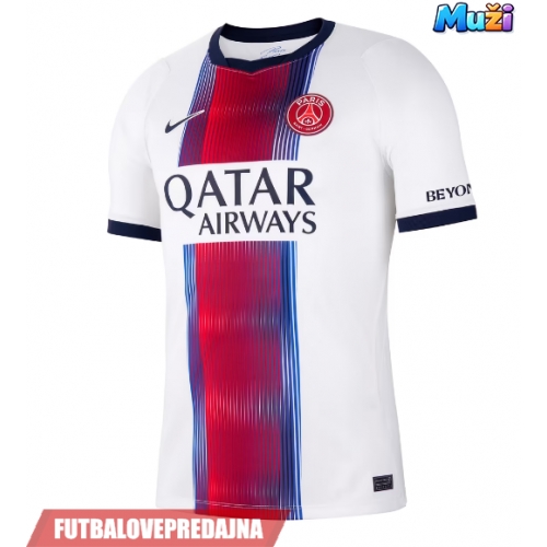 Lacne Muži Futbalové dres Paris Saint-Germain Ferran Torres #9 2026-27 Krátky Rukáv - Preč